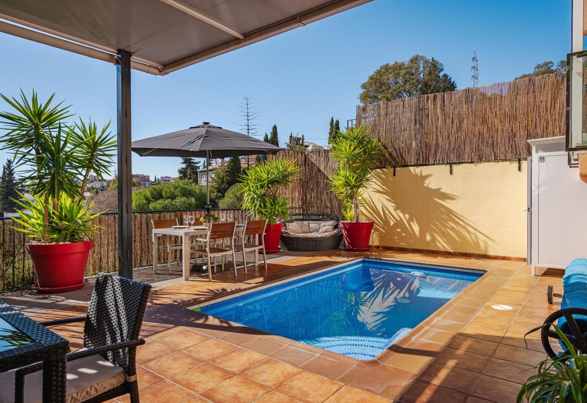 Private Luxurious Hillside Villa With Pool & Sea Views For 8 To 10 Ppl Fuengirola Eksteriør bilde